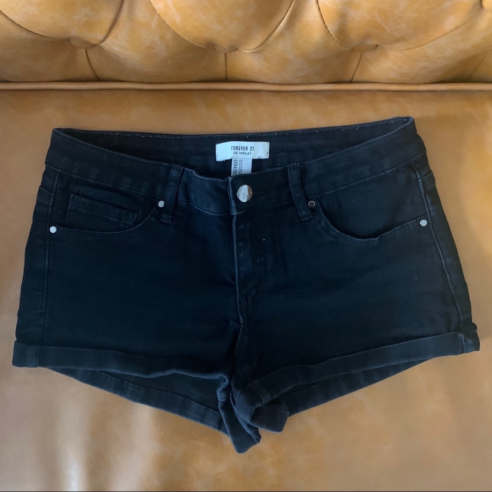 Forever 21 black shorts
